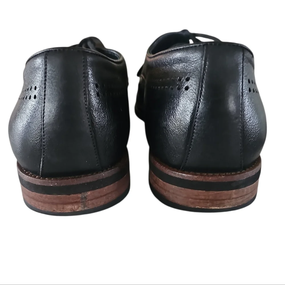 Moretti Gold Label | Marland Mens Size 13 D Black Leather